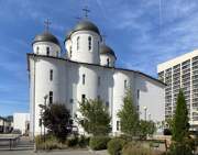 Церковь Сергия Радонежского на Ходынском поле (новая), Восточный фасад<br>, Москва, Северный административный округ (САО), г. Москва