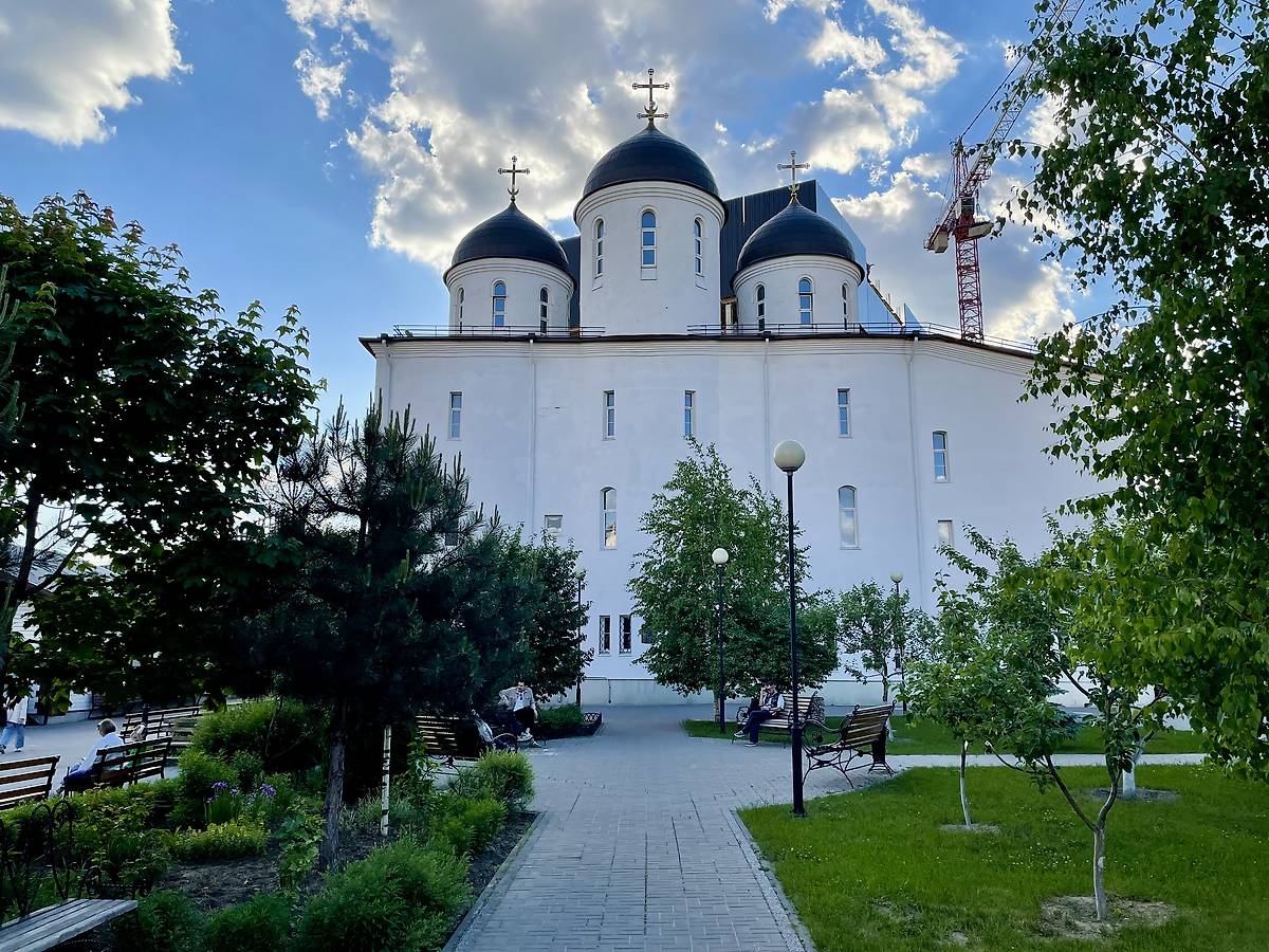 фасады. Церковь Сергия Радонежского на Ходынском поле (новая), Аэропорт (Северный административный округ (САО), г. Москва)