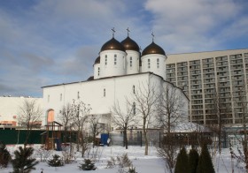 Москва. Церковь Сергия Радонежского на Ходынском поле (новая)
