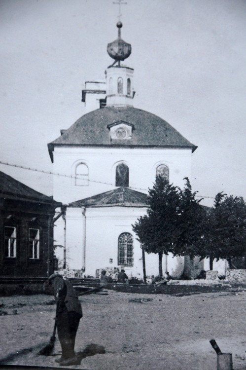 Церковь Вознесения Господня (старая), Звенигород (Одинцовский городской округ и ЗАТО Власиха, Краснознаменск, Московская область). архивная фотография, фото №1. Храм до разрушения