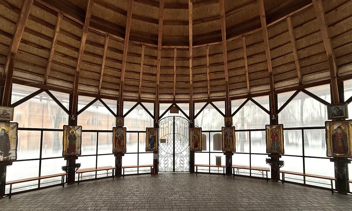 Вид с востока, интерьер и убранство. Рождество-Богородицкий монастырь. Церковь Всех Святых, Брест (Брест, город, Беларусь, Брестская область)