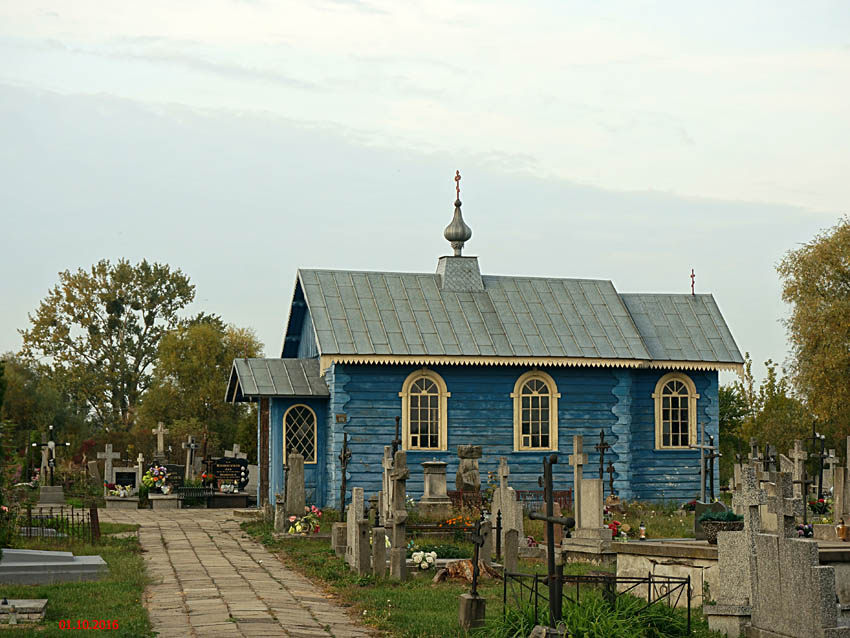 Тересполь. Кладбищенская церковь Воскресения Христова. фасады