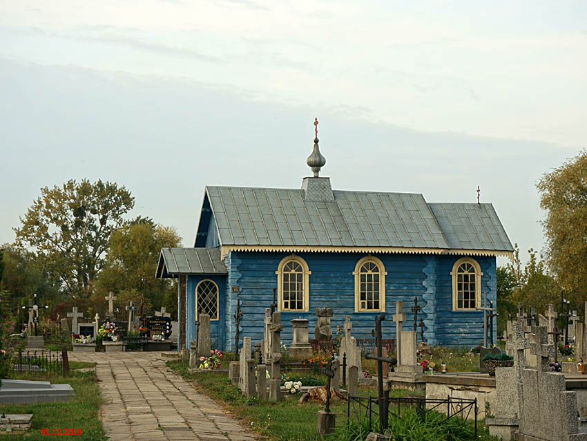 Кладбищенская церковь Воскресения Христова, Тересполь (Люблинское воеводство, Польша). фасады
