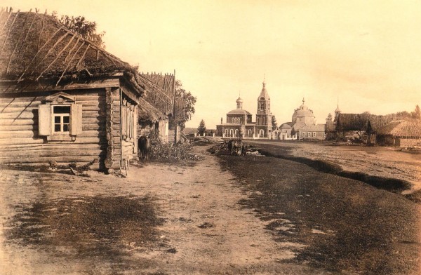 Церковь Тихвинской иконы Божией Матери, Саввинская Слобода (Одинцовский городской округ и ЗАТО Власиха, Краснознаменск, Московская область). архивная фотография
