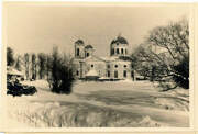 Церковь Рождества Пресвятой Богородицы, Южный фасад. Фото 1941 г. с аукциона e-bay.de<br>, Самуйлово, Гагаринский район, Смоленская область