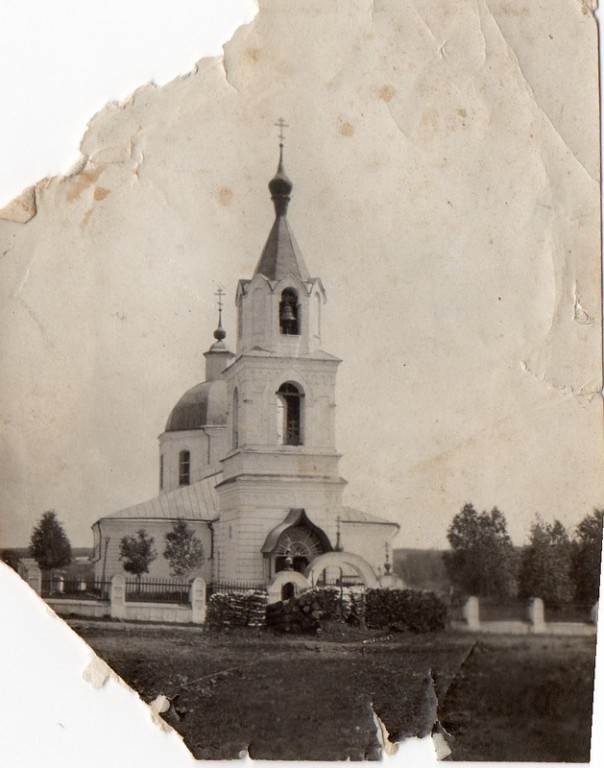Смолино. Церковь Казанской иконы Божией Матери (старая). архивная фотография