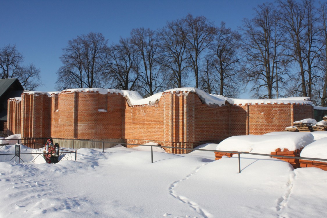 Церковь Иоанна Златоуста (строящаяся), Козино (Красногорский городской округ, Московская область). документальные фотографии