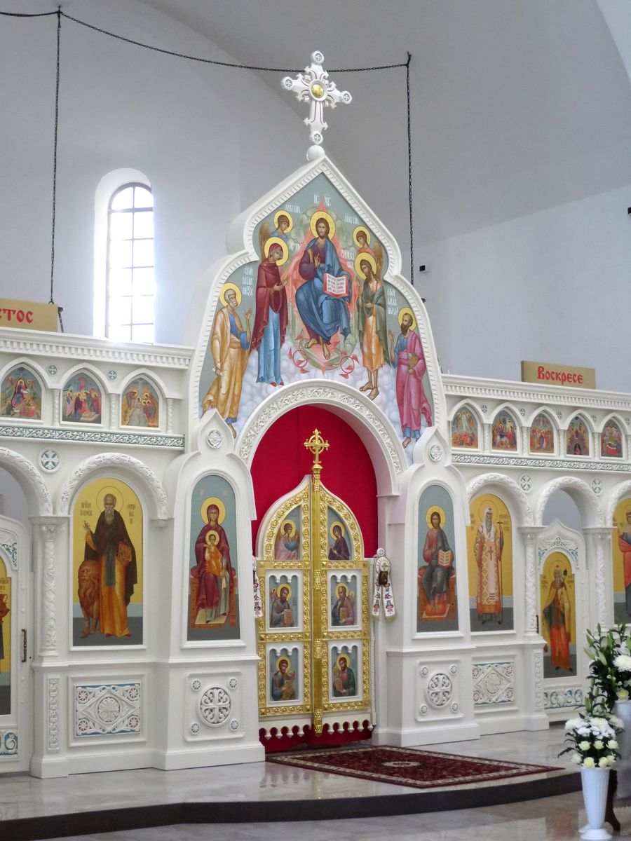 Церковь Похвалы Божией Матери в Зябликове, Зябликово (Южный административный округ (ЮАО), г. Москва). интерьер и убранство, Царские врата