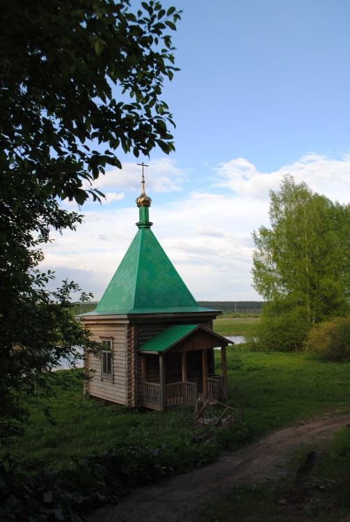 Часовня Сергия Радонежского (строящаяся), Павловский (Очёрский район, Пермский край). фасады