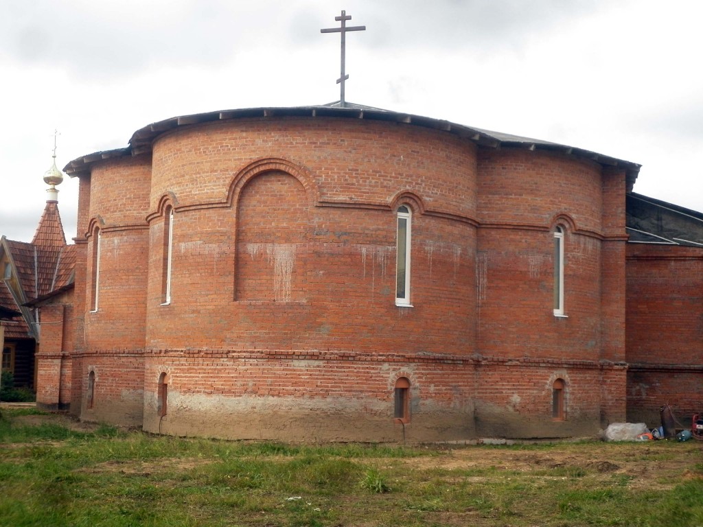 Икша. Церковь Серафима (Звездинского). фасады