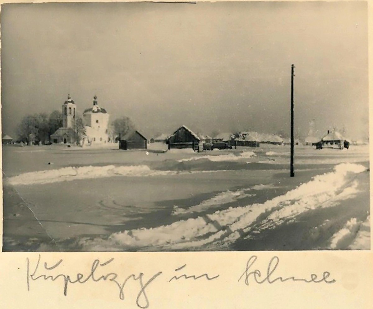 Купелицы. Церковь Покрова Пресвятой Богородицы. архивная фотография, Фото 1941 г. с аукциона e-bay.de