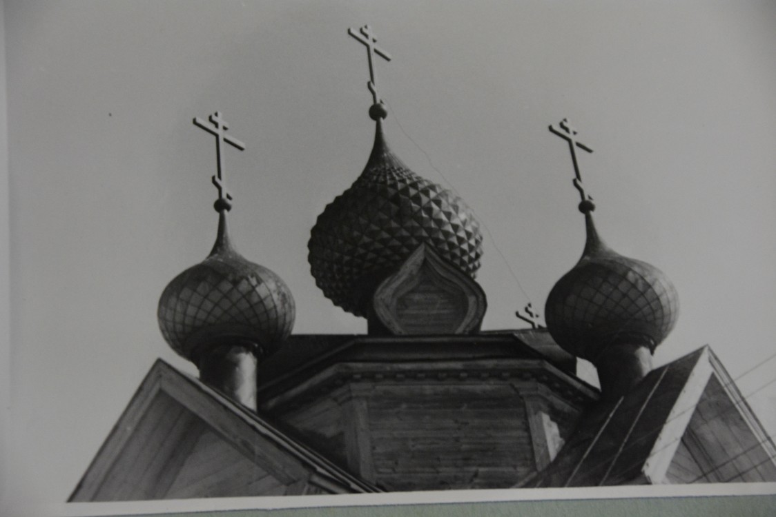 Церковь Успения Пресвятой Богородицы (старая), Девятины (Вытегорский район, Вологодская область). документальные фотографии, Церковь Успения Пресвятой Богородицы