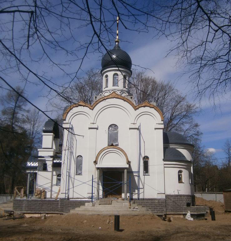 Репино. Церковь Спаса Преображения. фасады, Вид с юга