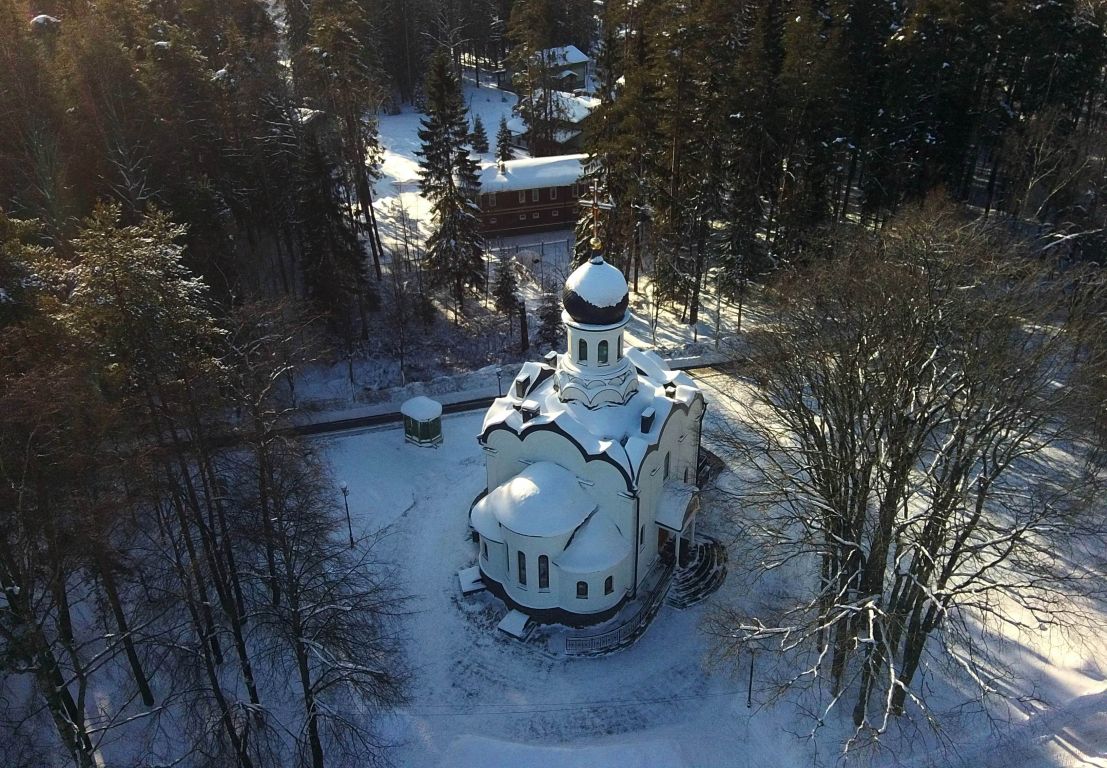 Церковь Преображения Господня у станции Репино, Репино (Санкт-Петербург, Курортный район, г. Санкт-Петербург). художественные фотографии