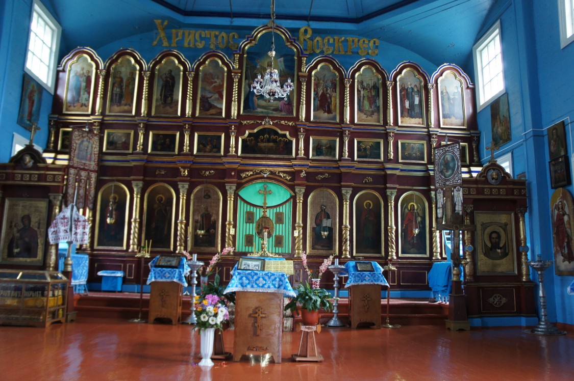 Новоберёзовка. Церковь Михаила Архангела. интерьер и убранство