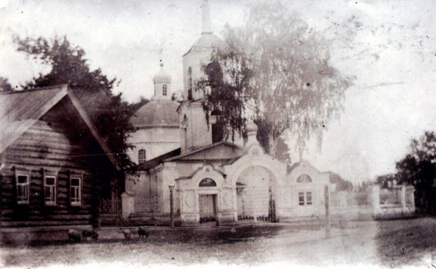 Цибикнур. Церковь Спаса Нерукотворного Образа. архивная фотография, Фотография начала XX века