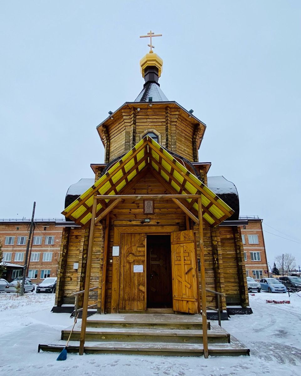 Церковь Луки Евангелиста, Сухобузимское (Сухобузимский район, Красноярский край). фасады, Вид с запада