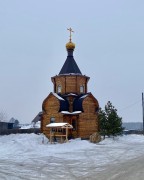 Церковь Луки Евангелиста, Вид от въезда в больницу <br>, Сухобузимское, Сухобузимский район, Красноярский край