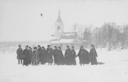 Трифонов Печенгский монастырь в Луостари. Церковь Сретения Господня, 1896. Фотограф Wessel Ellisif Rannveig. Снимок из фондов норвежского  музея "Varanger museum"<br>, Луостари, Печенгский район, Мурманская область