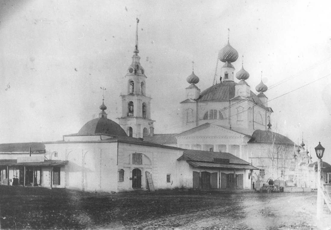 Старая Вичуга. Церковь Троицы Живоначальной. архивная фотография, 1912 год