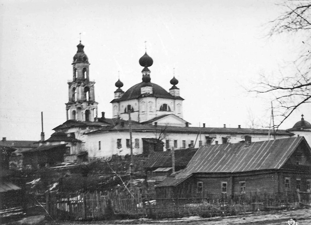 Старая Вичуга. Церковь Троицы Живоначальной. архивная фотография, 1932 год