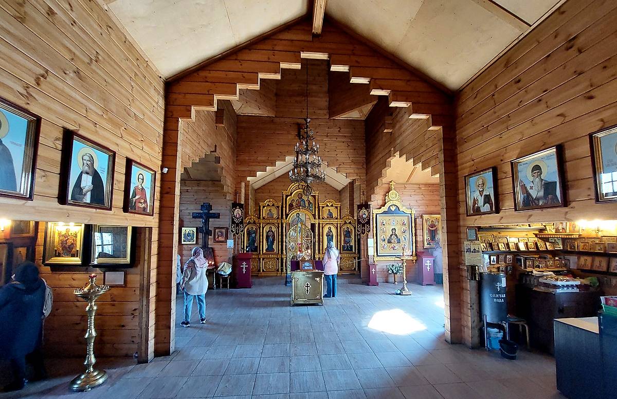 интерьер и убранство. Церковь иконы Божией Матери "Знамение" Курская-Коренная, Красногвардейский район (Санкт-Петербург, г. Санкт-Петербург)