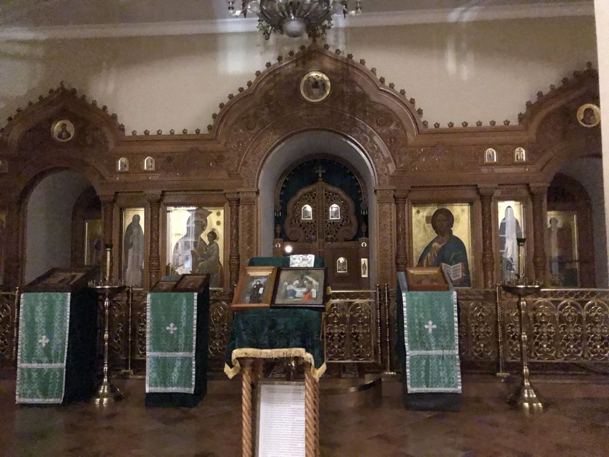 Троицкая Александро-Невская лавра. Домовая церковь Серафима Вырицкого, Центральный район (Санкт-Петербург, г. Санкт-Петербург). интерьер и убранство
