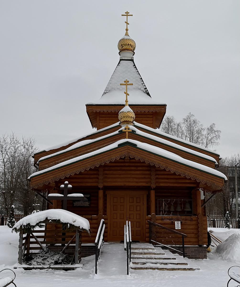 Вид с запада, фасады. Церковь Владимира равноапостольного, Межисетки (Могилёвский район, Беларусь, Могилёвская область)