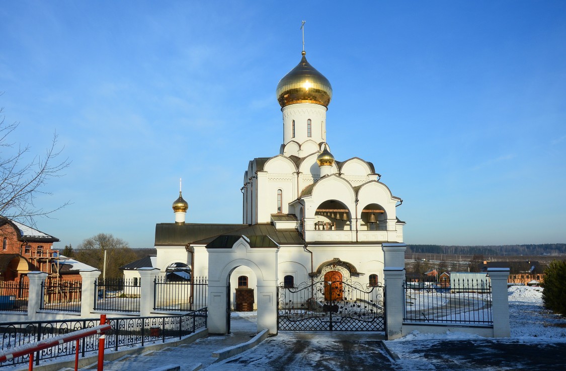 Поповка. Церковь Воскресения Христова в Поповке. фасады