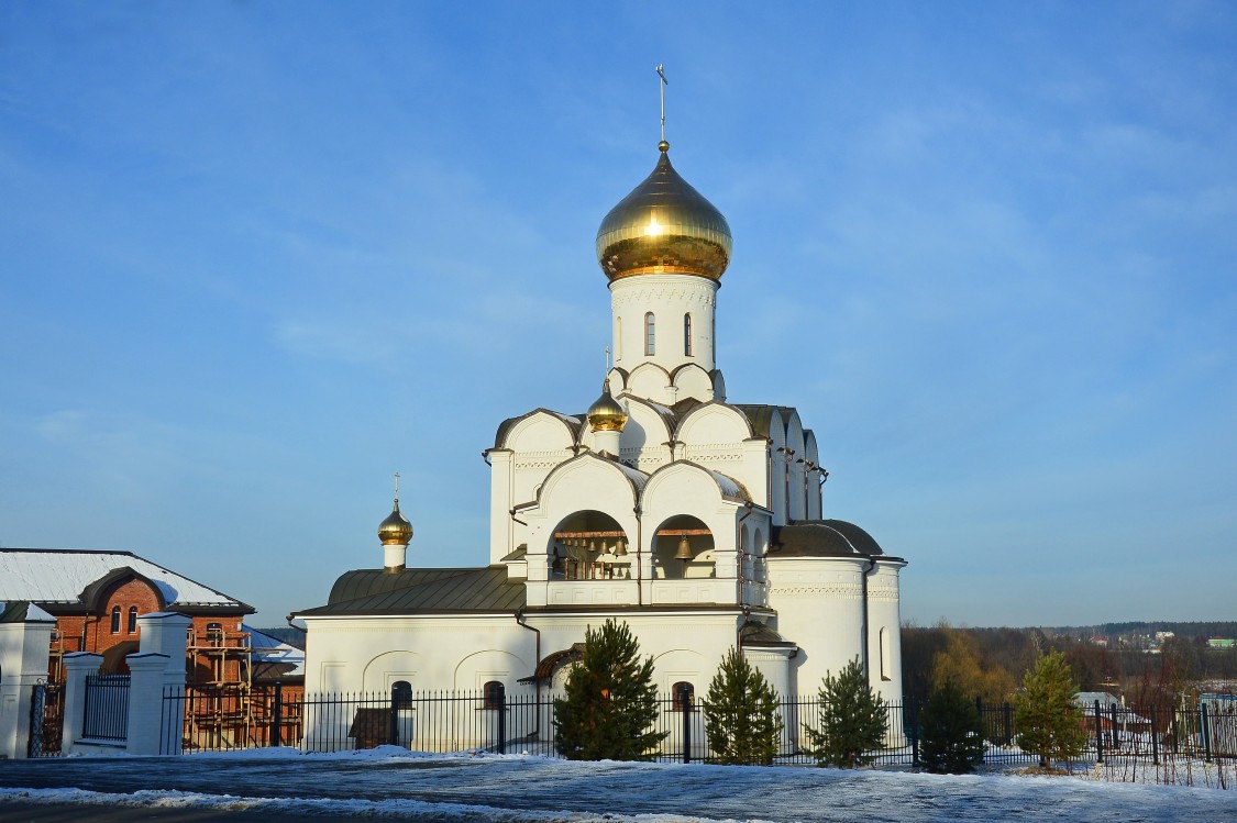 Поповка. Церковь Воскресения Христова в Поповке. фасады