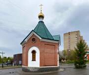 Усть-Каменогорский Троицкий монастырь. Чаcовня Мученика Уара, Вид с востока<br>, Усть-Каменогорск, Восточно-Казахстанская область, Казахстан