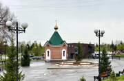Усть-Каменогорский Троицкий монастырь. Чаcовня Мученика Уара, Общий вид с вала<br>, Усть-Каменогорск, Восточно-Казахстанская область, Казахстан