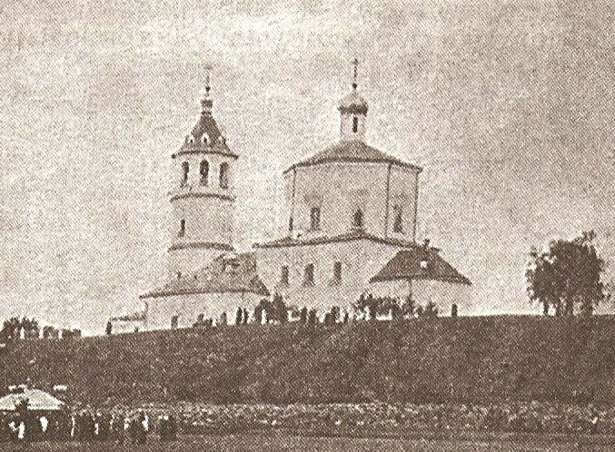 Церковь Казанской иконы Божией Матери (старая), Рыбная Слобода (Рыбно-Слободский район, Республика Татарстан). архивная фотография, Начало 1900-х годов. С сайта http://рыбная-слобода.рф/храм-казанской-иконы-божией-матери-пг/
