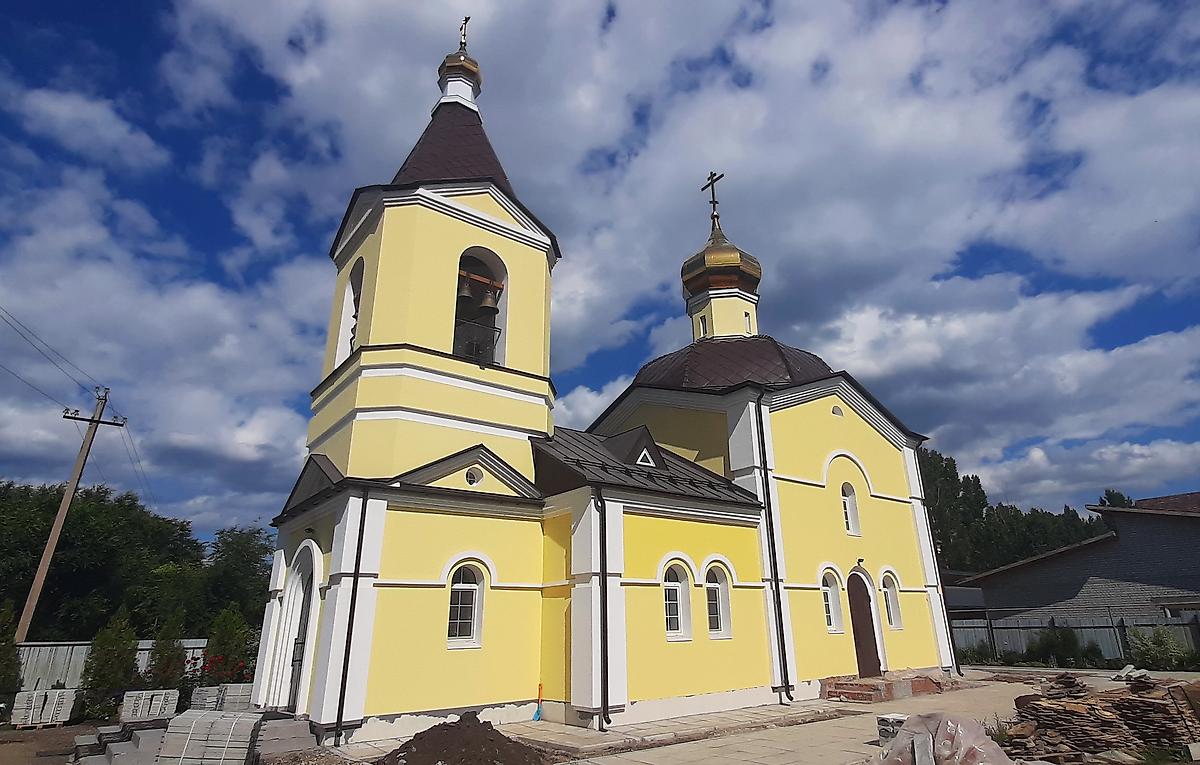 фасады. Церковь Иоанна Златоуста, Зональный (Саратов, город, Саратовская область)