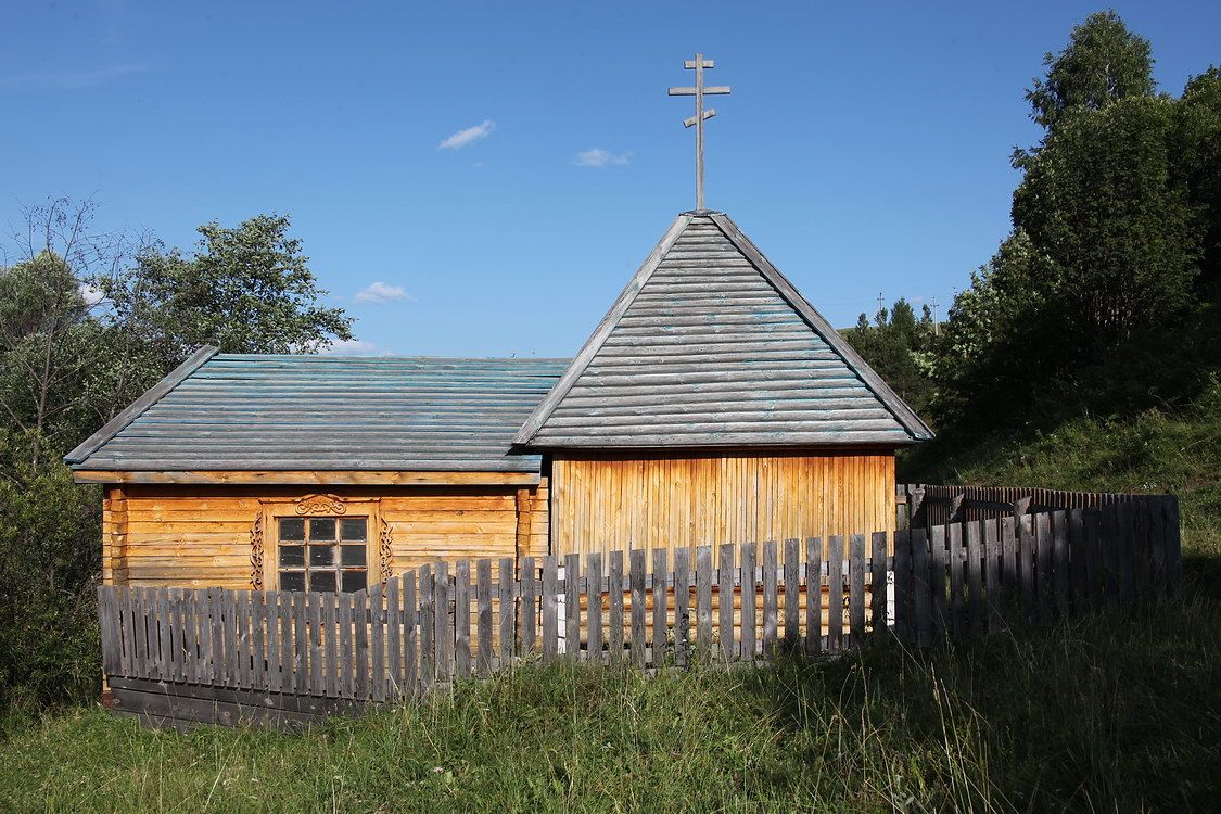 Часовня Табынской иконы Божией Матери, Узян (Белорецкий район, Республика Башкортостан). фасады, Восточный фасад