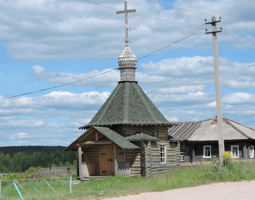 Усть-Река. Часовня Николая Чудотворца. фасады, Часовня в с.Устьрека