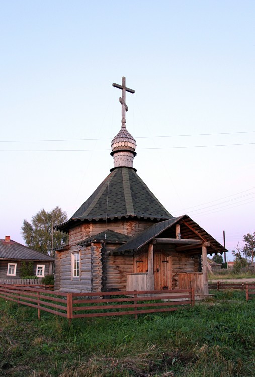 Усть-Река. Часовня Николая Чудотворца. фасады