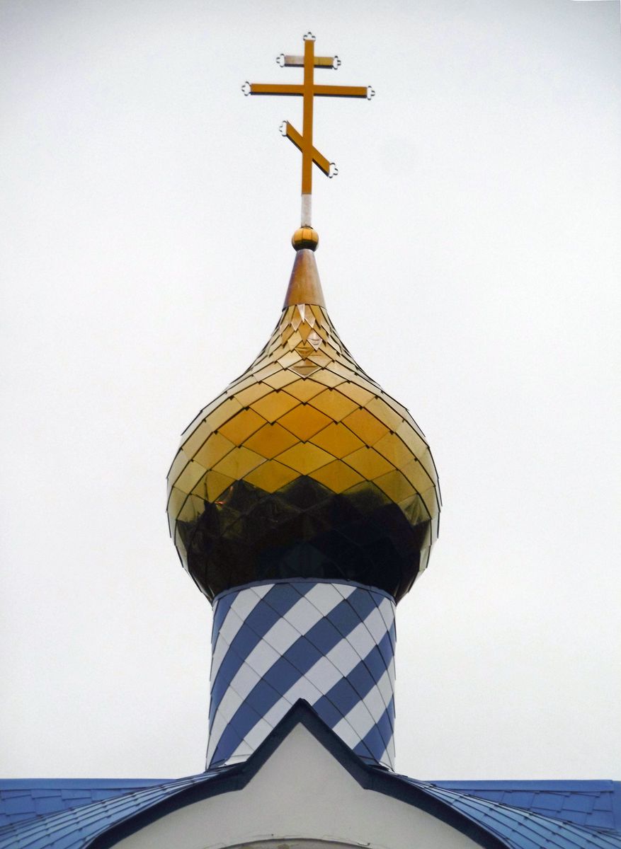 Навершие часовни, архитектурные детали. Часовня Георгия Победоносца, Пестрецы (Пестречинский район, Республика Татарстан)