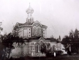 Красногорье, урочище. Церковь Преображения Господня