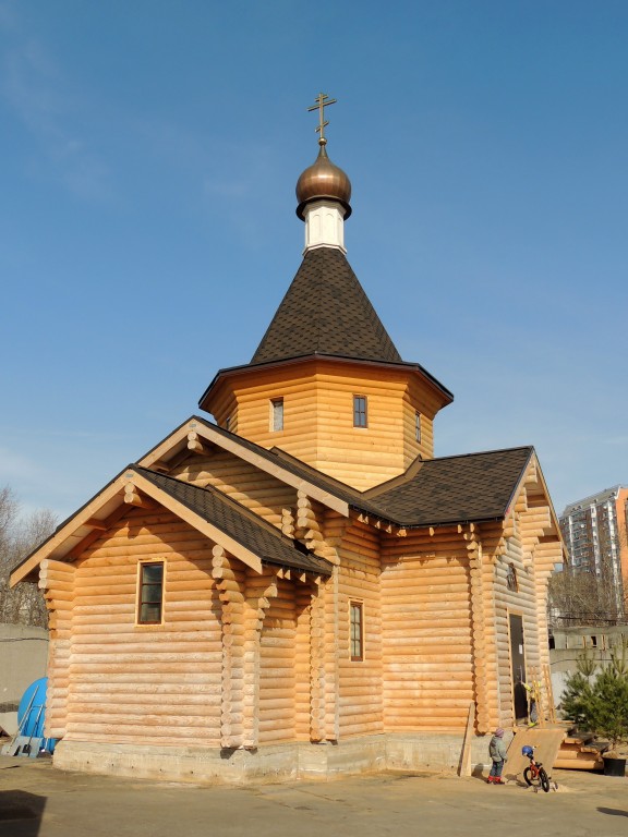 Церковь Алексия, человека Божия в Садовниках, Нагатино-Садовники (Южный административный округ (ЮАО), г. Москва). фасады