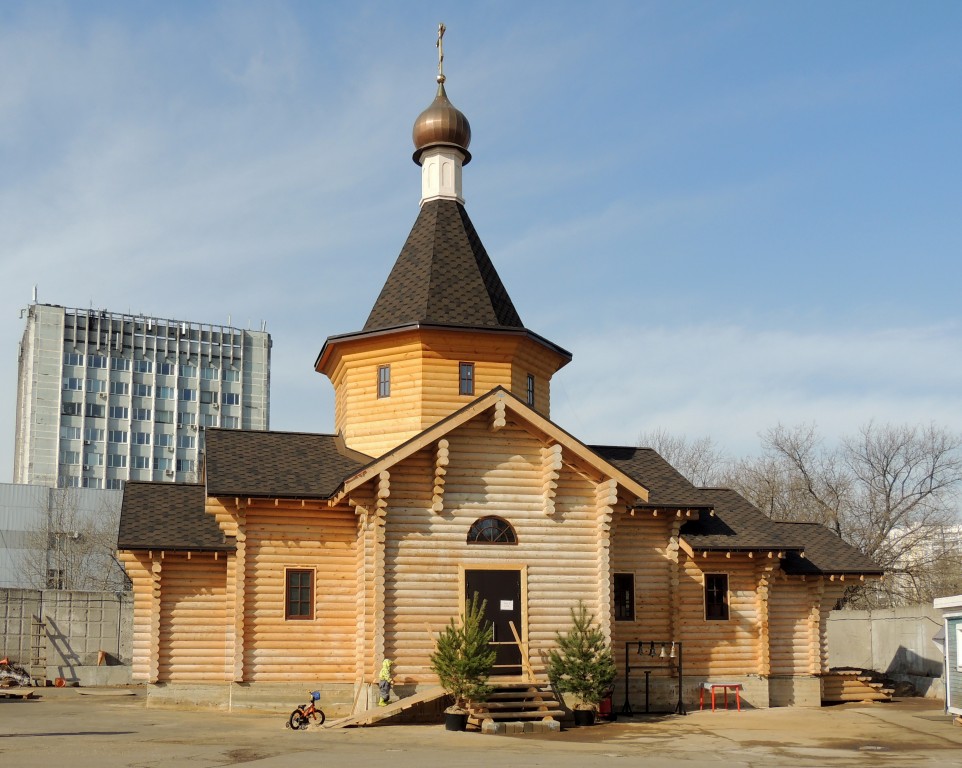 Церковь Алексия, человека Божия в Садовниках, Нагатино-Садовники (Южный административный округ (ЮАО), г. Москва). фасады