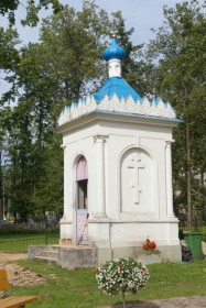 Резекне. Часовня Александра Невского в память спасения Александра II от покушения 4 апреля 1866 года