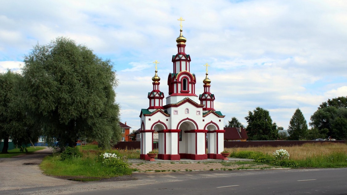 Часовня Параскевы Пятницы, Шебаново (Павлово-Посадский городской округ и г. Электрогорск, Московская область). фасады
