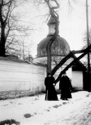 Кирилловский монастырь, Ограда и башня, 1895 г.<br>, Киев, Киев, город, Украина, Киевская область