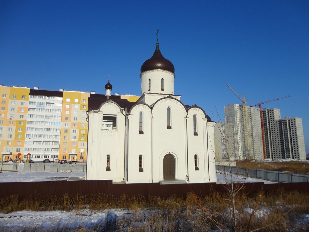 Саратов. Церковь Спаса Нерукотворного Образа (новая). фасады