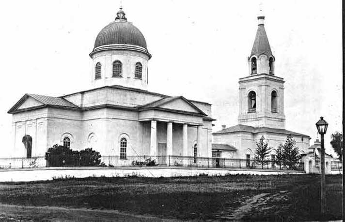 Церковь Покрова Пресвятой Богородицы, Нижний Ломов (Нижнеломовский район, Пензенская область). архивная фотография