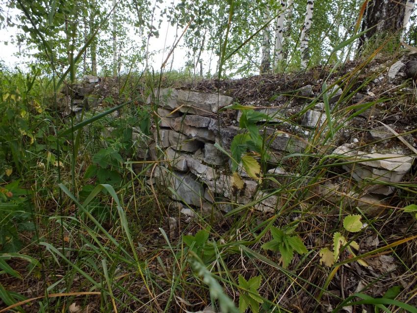 Верх-Сарс (Голодаевка). Церковь Покрова Пресвятой Богородицы. фасады, Фундамент