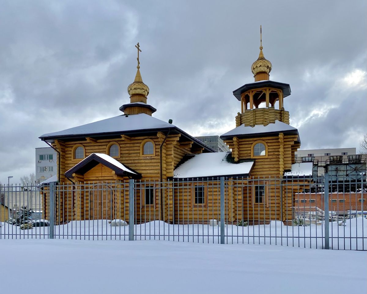 Церковь Феодора Ушакова, Нагорный (Южный административный округ (ЮАО), г. Москва). фасады, Вид с юга