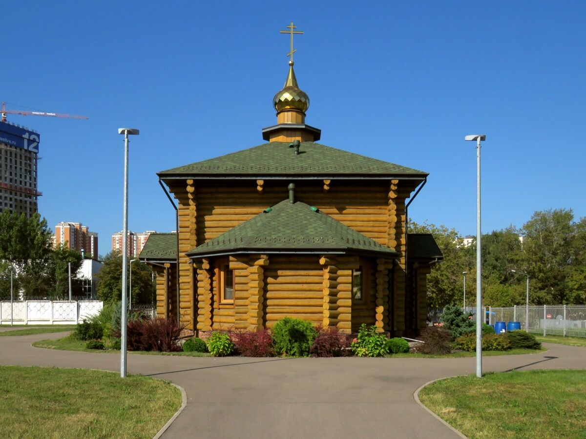Церковь Феодора Ушакова, Нагорный (Южный административный округ (ЮАО), г. Москва). фасады