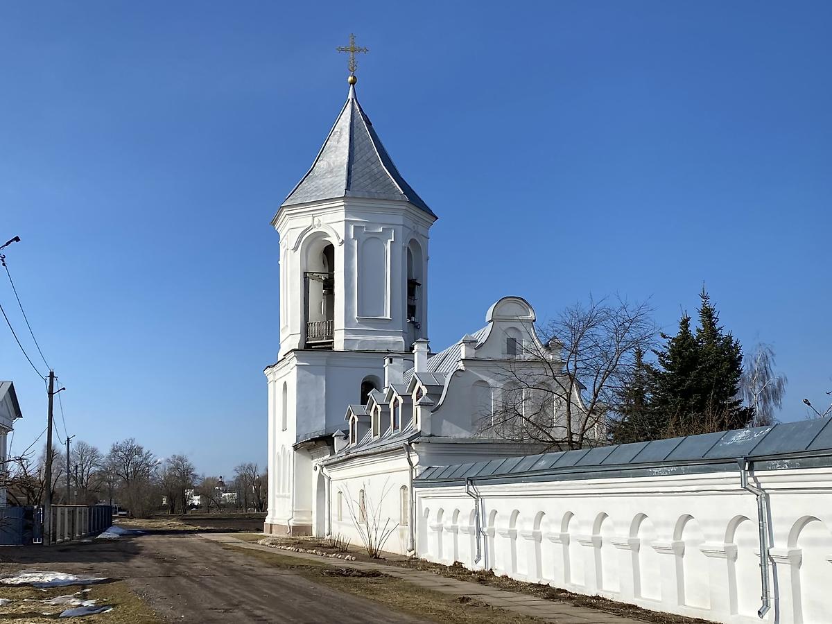 Вид с юго-востока, фасады. Никольский монастырь. Колокольня, Могилёв (Могилёв, город, Беларусь, Могилёвская область)